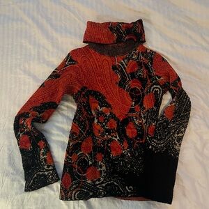 Vintage 1990s Kenzo Cowl Neck Sweater